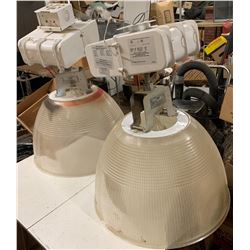2x Large 400W M59 Mounted Lamps