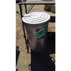 Galvanized Steel Garbage Can