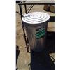 Image 1 : Galvanized Steel Garbage Can