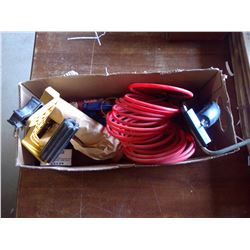 Box of Misc. Sockets, Hose, etc.