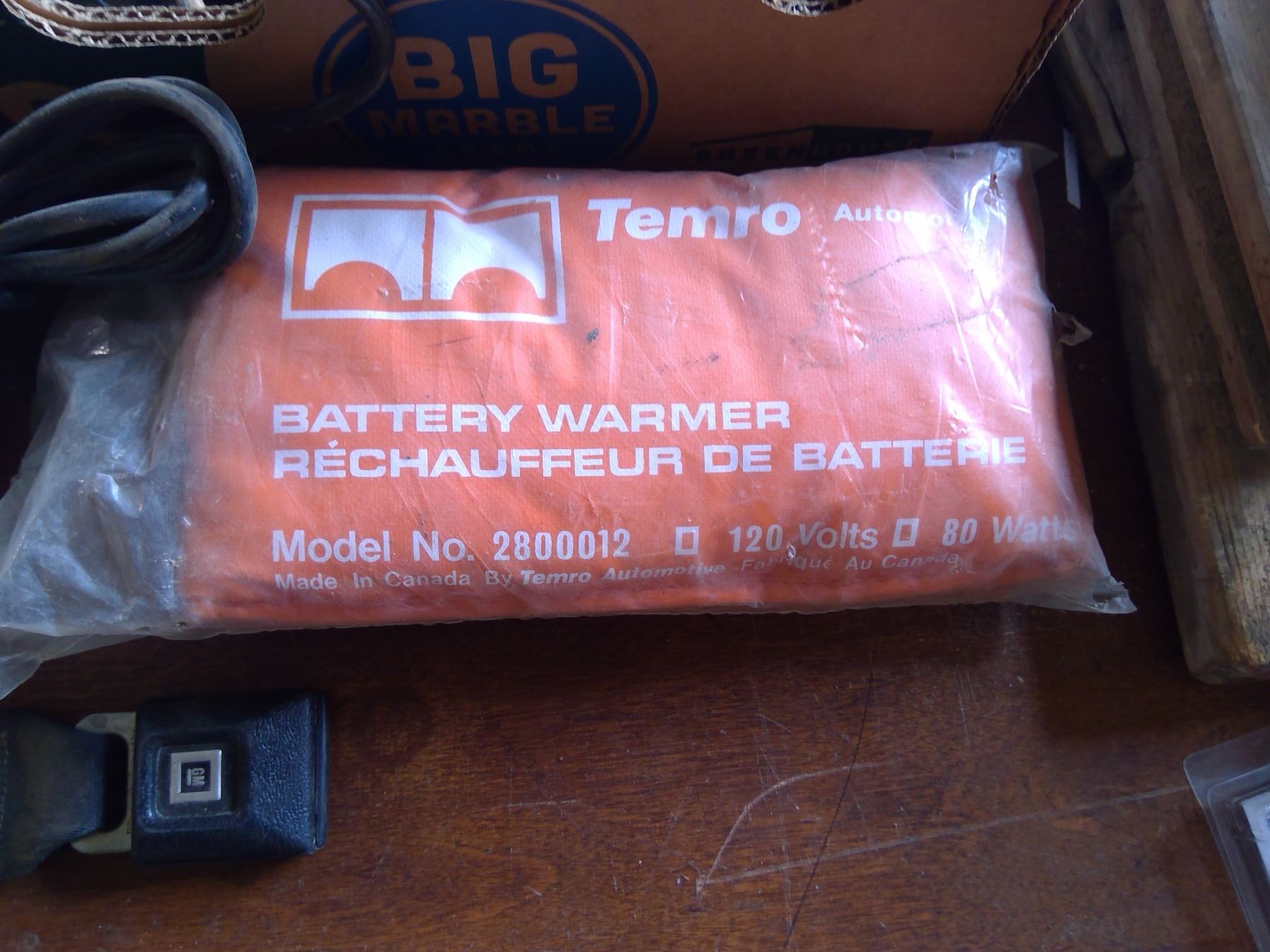 Temro Battery Warmer (Blanket) Water Pump for Motor Home