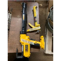 Electric DeWalt Adhesive Gun and Caulking Gun