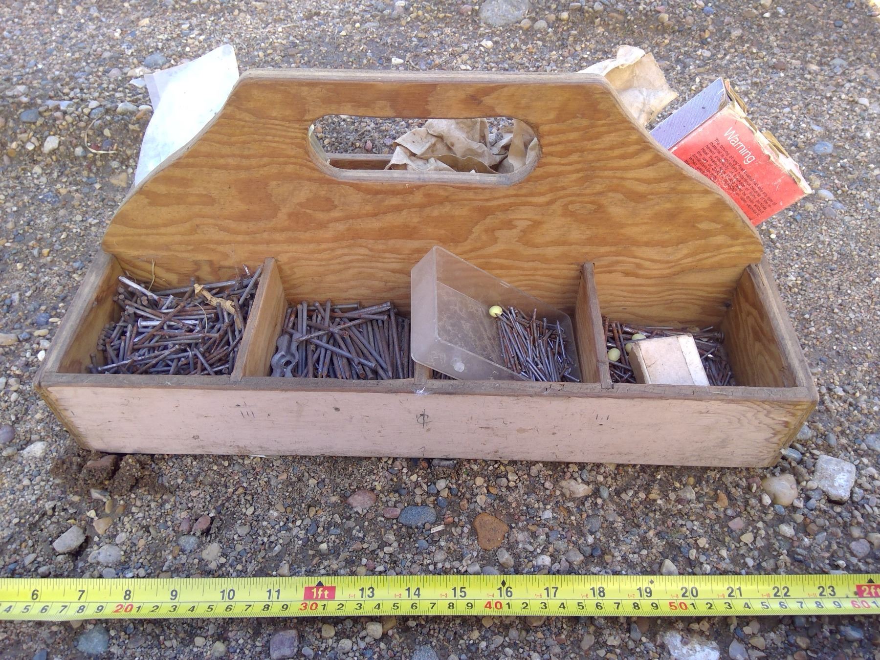 Toolbox with Nails