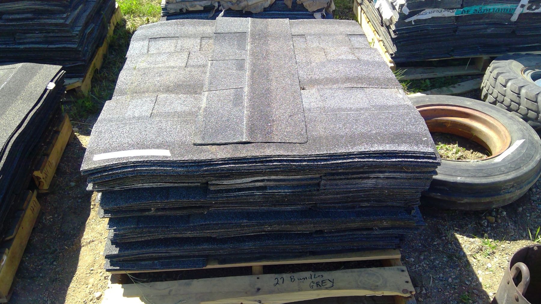 Shingles 27 Bundles Grey
