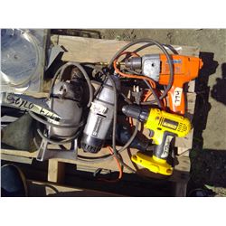 Lot of Electric Drills