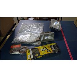 Serpentine Belt, GM Half Ton Pinion Seal, Power Steering Hose, 2 Chev Headlights