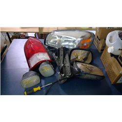 2008 Uplander Lights and Mirrors