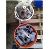 Image 2 : 4 Pails Misc. Pipes and Screws