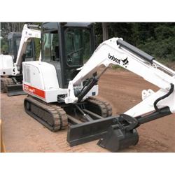 BOBCAT  331  MINI-HYDRAULIC EXCAVATOR, 