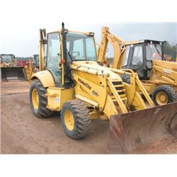 KOMATSU  WB140  LOADER BACKHOE,  SN: 30
