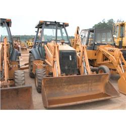 CASE  580L  LOADER BACKHOE,  SN: JJG024