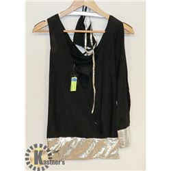 PEECABOO 2PC WOMENS INTIMATE COSTUME; BLACK SINGLE