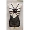 Image 1 : PEECABOO 2PC WOMENS BLACK SHEER INTIMATE