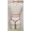 Image 2 : PEECABOO 2PC WOMENS PINK COCKTAIL OUTFIT W/