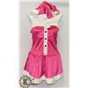 Image 1 : PEECABOO 5PC WOMENS PINK SANTA THEMED