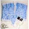 Image 1 : PEECABOO 2PC WOMENS BABY BLUE/ SILVER & WHITE LACE