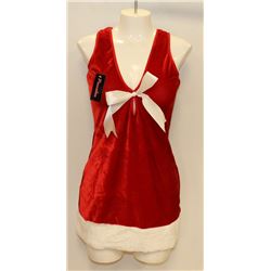 PEECABOO 1PC WOMENS ADULT THEMED RED SANTA COSTUME