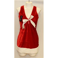PEECABOO 1PC WOMENS ADULT THEMED RED SANTA COSTUME