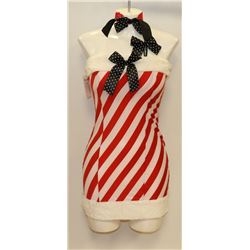 PEECABOO 4PC WOMENS ADULT THEMED RED SANTA COSTUME