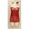 Image 1 : PEECABOO 3PC WOMENS ADULT THEMED RED SANTA COSTUME