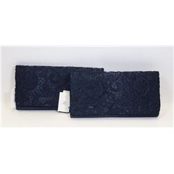 BUNDLE OF 2 WOMENS COCKTAIL CLUTCH PURSES;