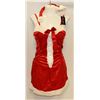 Image 1 : PEECABOO 2PC WOMENS ADULT THEMED RED SANTA COSTUME