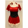 Image 1 : PEECABOO 3PC WOMENS ADULT THEMED RED SANTA COSTUME