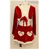 Image 1 : PEECABOO 3PC WOMENS ADULT THEMED RED SANTA COSTUME