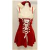 Image 1 : PEECABOO 2PC WOMENS ADULT THEMED RED SANTA COSTUME