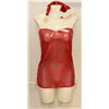 Image 1 : PEECABOO 3PC WOMENS ADULT THEMED RED SANTA COSTUME