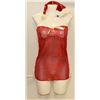 Image 1 : PEECABOO 3PC WOMENS ADULT THEMED RED SANTA COSTUME