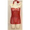 Image 1 : PEECABOO 2PC WOMENS ADULT THEMED RED SANTA COSTUME