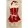 Image 1 : PEECABOO 4PC WOMENS ADULT THEMED RED SANTA COSTUME