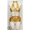 Image 1 : PEECABOO 2PC WOMENS GOLD ADULT BIKINI STYLE