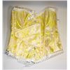 Image 1 : PEECABOO 2PC WOMENS GOLD & WHITE EMBROIDERED