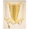 Image 1 : PEECABOO 2PC WOMENS GOLD & IVORY SATIN STYLE