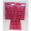 Image 1 : BUNDLE OF 3 6PK MINI PECKER PARTY CANDLES