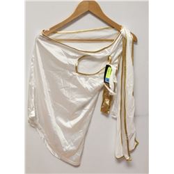 PEECABOO 3PC WOMENS WHITE & GOLD SINGLE SLEEVE