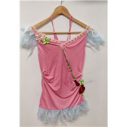 PEECABOO 2PC WOMENS ADULT COSTUME; PINK & FLORAL