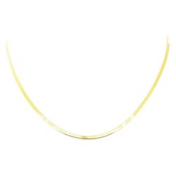 Twenty Inch Herringbone Chain - 14KT Yellow Gold