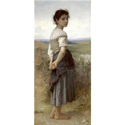 William Bouguereau - The Young Shepherdess