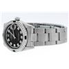 Image 9 : Rolex Womens Midsize 31mm Black String Diamond & Emerald Datejust Wristwatch