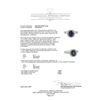 Image 5 : 1.98 ctw Sapphire and Diamond Ring - 14KT White Gold