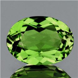 Natural  Premium Green Demantoid 6x5 MM - FL