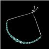 Image 2 : Natural Oval Apatite 8x6 MM Bracelet