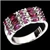 Image 3 : Natural  Marquise Rhodolite Garnet  5x2.5 MM Ring