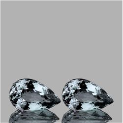 Natural Light Sky Blue Aquamarine Pair 11x7 MM