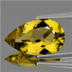 Natural Golden Yellow Beryl (Heliodoor) 12x8 MM - FL