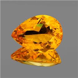 Natural Golden Orange Citrine 16x12 MM - [Flawless-VVS]