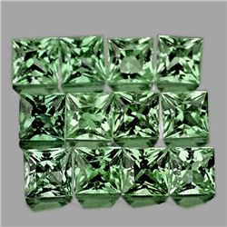 Natural Unheated  Green Sapphire 2.40 MM - FL